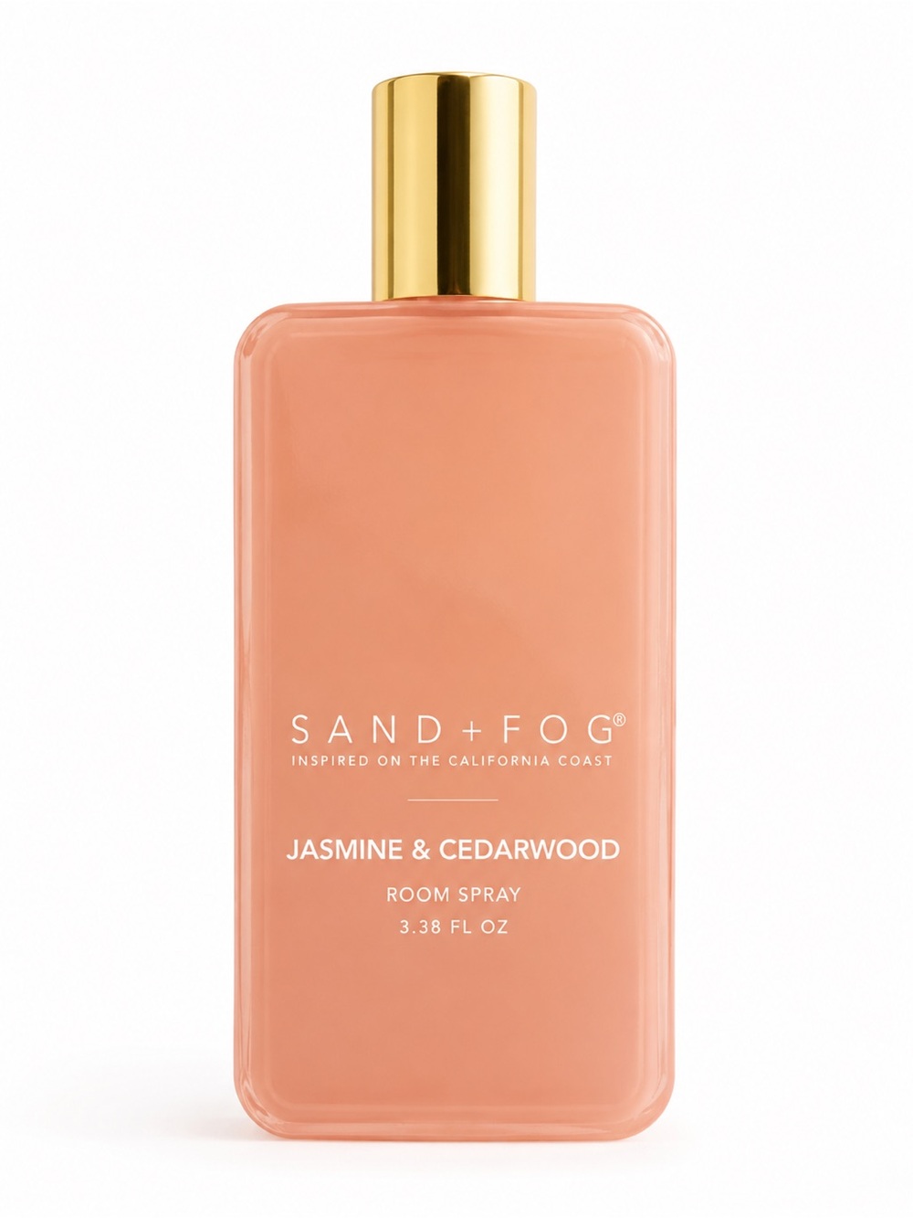 SAND+FOG Jasmine & Cedarwood Room Spray — Peach Bottle - Picture 2 of 2